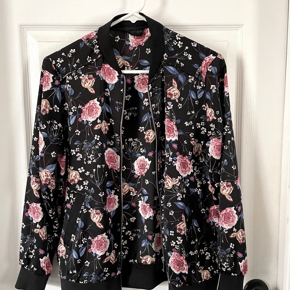 Floral Light Jacket - Size 2